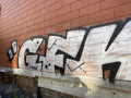 Großflächiges Graffiti